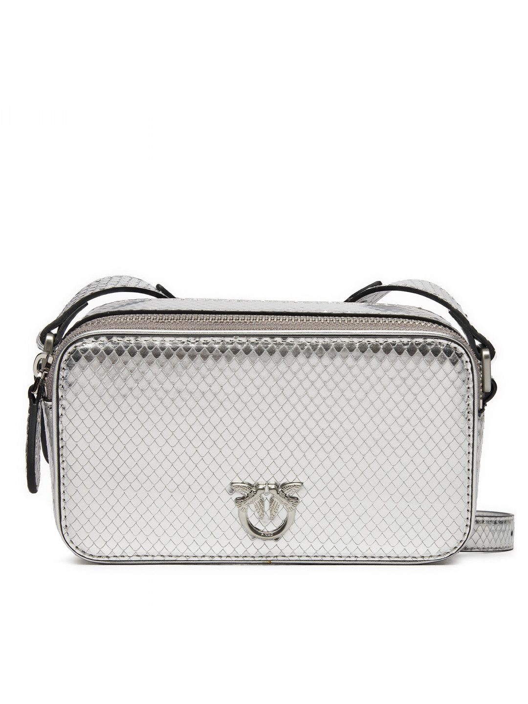 Kabelka PINKO Camera Case AI 24-25 PLTT 102810 A1VG Stříbrná